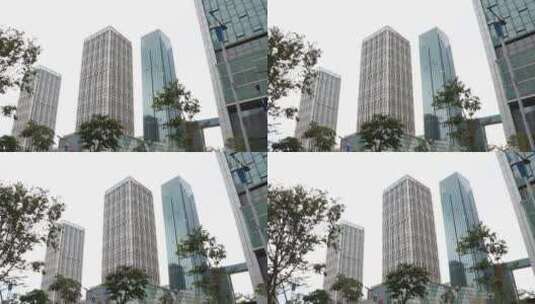 城市CBD高楼高清在线视频素材下载