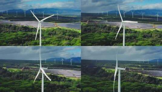 风力发电 新能源 风电高清在线视频素材下载