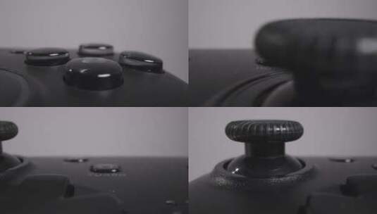 游戏机键盘按钮特写镜头高清在线视频素材下载