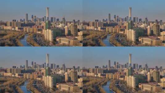北上广城市素材北京城市中心高清在线视频素材下载