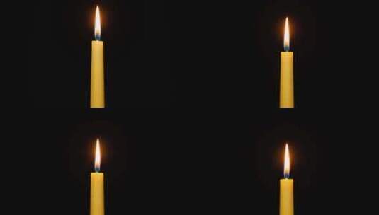 蜡烛在延时燃烧高清在线视频素材下载
