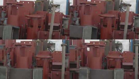 泵生产研发 泵测试 泵工厂生产高清在线视频素材下载