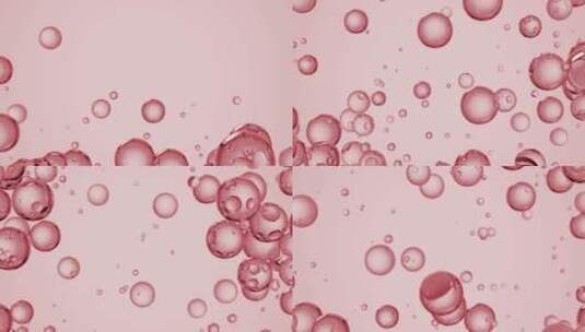 泡泡水分子化学萃取滴剂高清在线视频素材下载