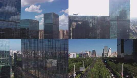 航拍海口城市高清在线视频素材下载