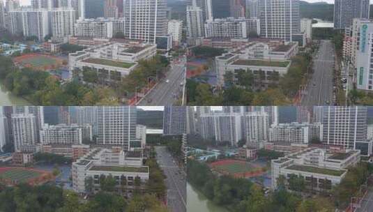 南宁三美学校高清在线视频素材下载