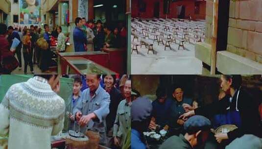 80年代街景高清在线视频素材下载