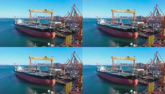 船舶重工 船舶制造高清在线视频素材下载