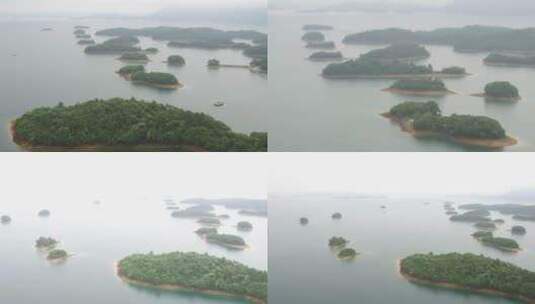 千岛湖景观高清在线视频素材下载
