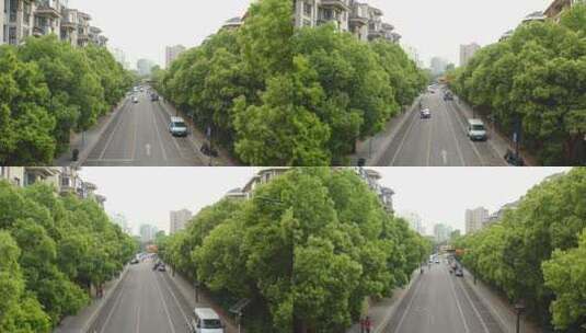 城市街道空镜素材高清在线视频素材下载