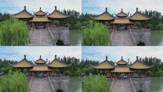 江苏省扬州市瘦西湖风景区高清在线视频素材下载