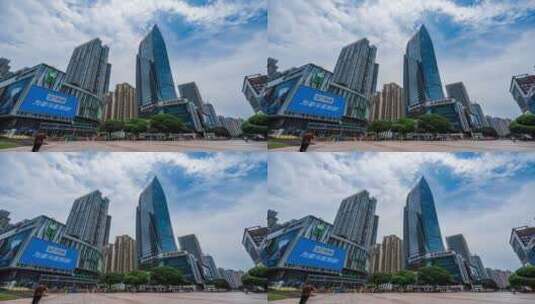重庆观音桥延时1高清在线视频素材下载