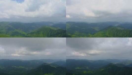天空山脉自然风光光影变化延时摄影高清在线视频素材下载