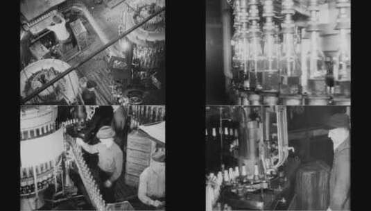 1933年禁令废除啤酒合法化后工厂全面投入运营高清在线视频素材下载
