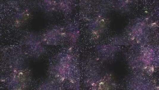 紫色的星云和星云管状3D图像高清在线视频素材下载