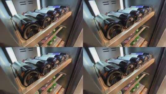 海尔三翼鸟品牌冰箱，卡萨帝家电高清在线视频素材下载