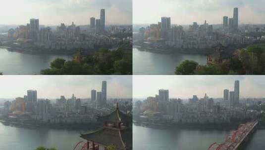 柳州文惠桥城市航拍宣传片高清在线视频素材下载