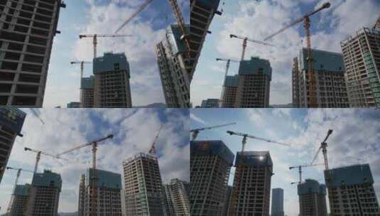 城市建设工地高清在线视频素材下载