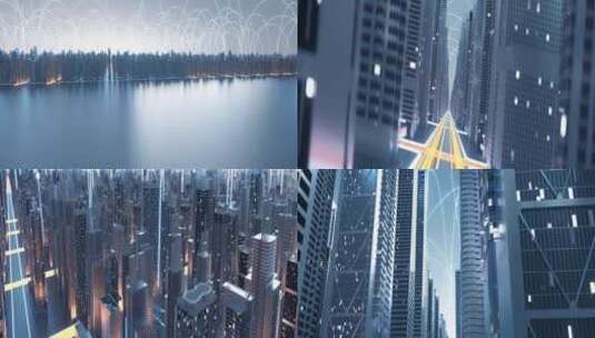 城市穿梭科技城市视频素材高清在线视频素材下载