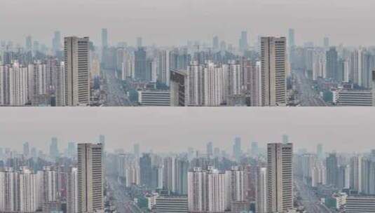 上海浦西 城市风光航拍高清在线视频素材下载