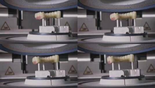 牙科实验室锆瓷与种植体的研究51高清在线视频素材下载