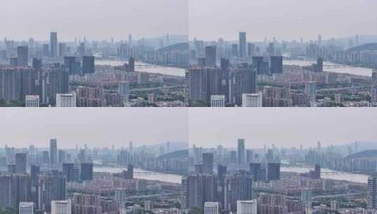 珠海高楼大厦城市景观压缩高清在线视频素材下载