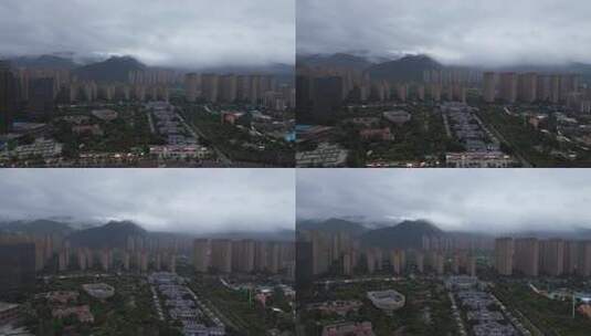 福建连江县潘渡镇的雨后景色高清在线视频素材下载