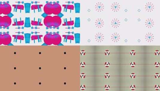 96 4K时尚活动开场色块背景高清在线视频素材下载