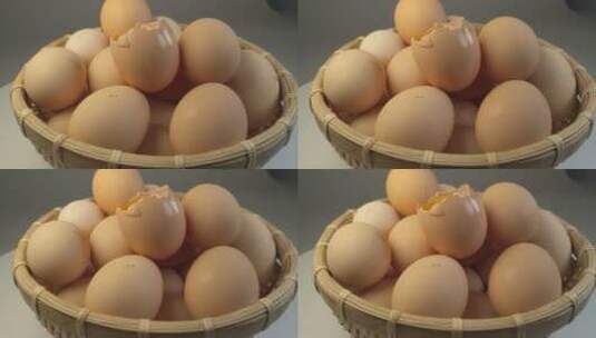 4K鸡蛋美食高清在线视频素材下载