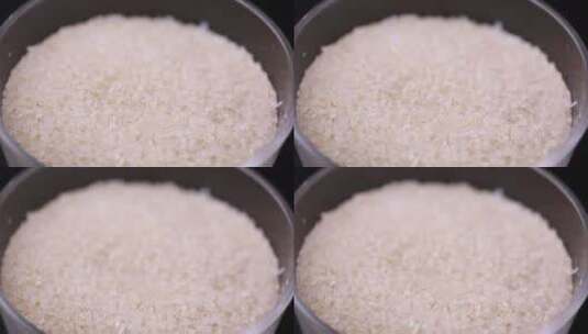 大米水稻米饭高清在线视频素材下载
