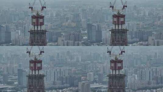 城市建筑  成都468蜀峰高清在线视频素材下载