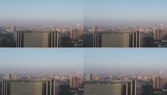 鳞次栉比的广州楼房航拍高清在线视频素材下载
