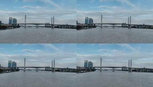 【正版素材】广州洛溪大桥0852高清在线视频素材下载