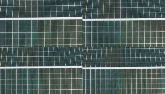 光伏 太阳能 太阳能发电 电池板 碳中和高清在线视频素材下载