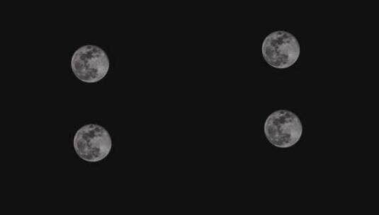 圆月 大月亮高清在线视频素材下载