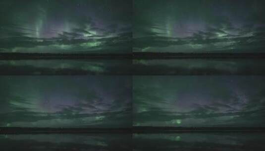 极光自然现象高清在线视频素材下载
