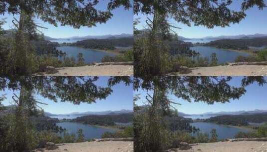 美丽的湖景高清在线视频素材下载