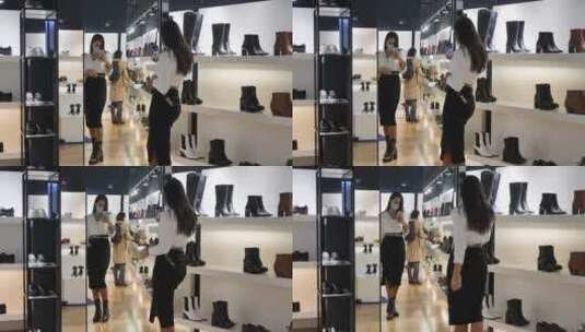 乌克兰美女在试鞋高清在线视频素材下载