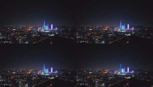【4K】东莞CBD夜景高清在线视频素材下载