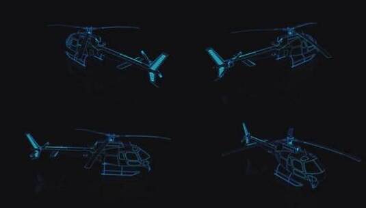 直升机科技视频素材高清在线视频素材下载