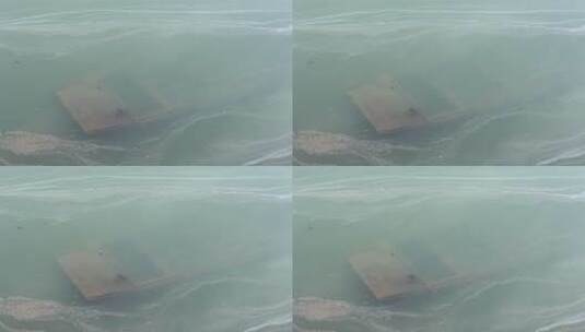 污水  沉船高清在线视频素材下载