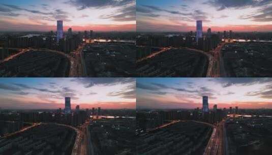 上海市城市风光高清在线视频素材下载