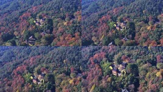 杭州永福寺高清在线视频素材下载