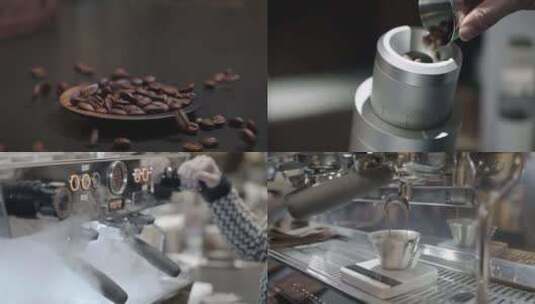 咖啡制作合集高清在线视频素材下载