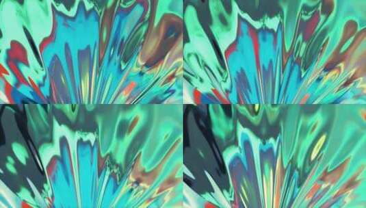 酸性抽象流体纹理背景循环动画背景7高清在线视频素材下载