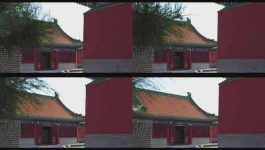 北京隆福寺古建筑高清在线视频素材下载