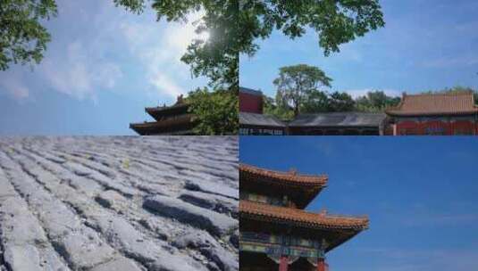 北京故宫空景高清在线视频素材下载