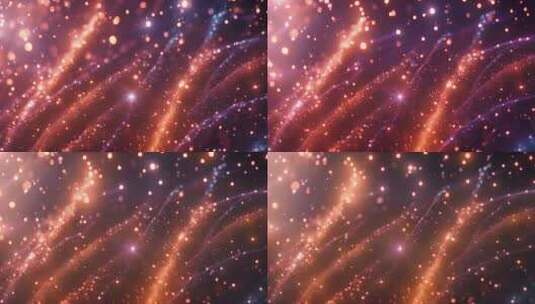 宇宙星云粒子光斑高清在线视频素材下载