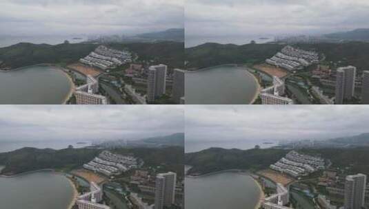 惠州小径湾航拍高清在线视频素材下载