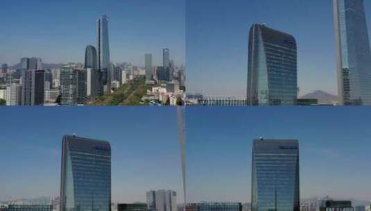 深圳腾讯大厦深南大道高清在线视频素材下载