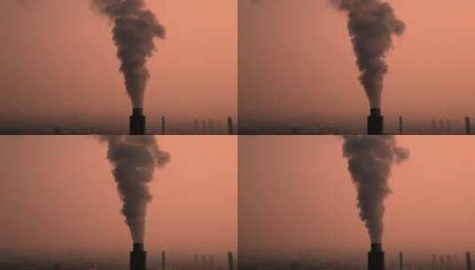 城市工业污染高清在线视频素材下载